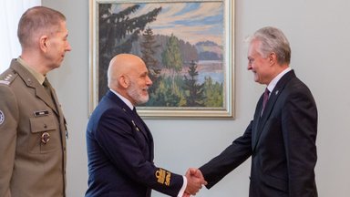 Президент на встрече с председателем Военного комитета НАТО: Литва является надежным союзником