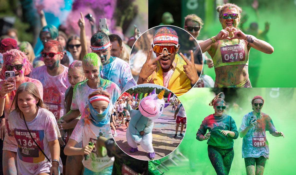 „The Color Run“ bėgimas