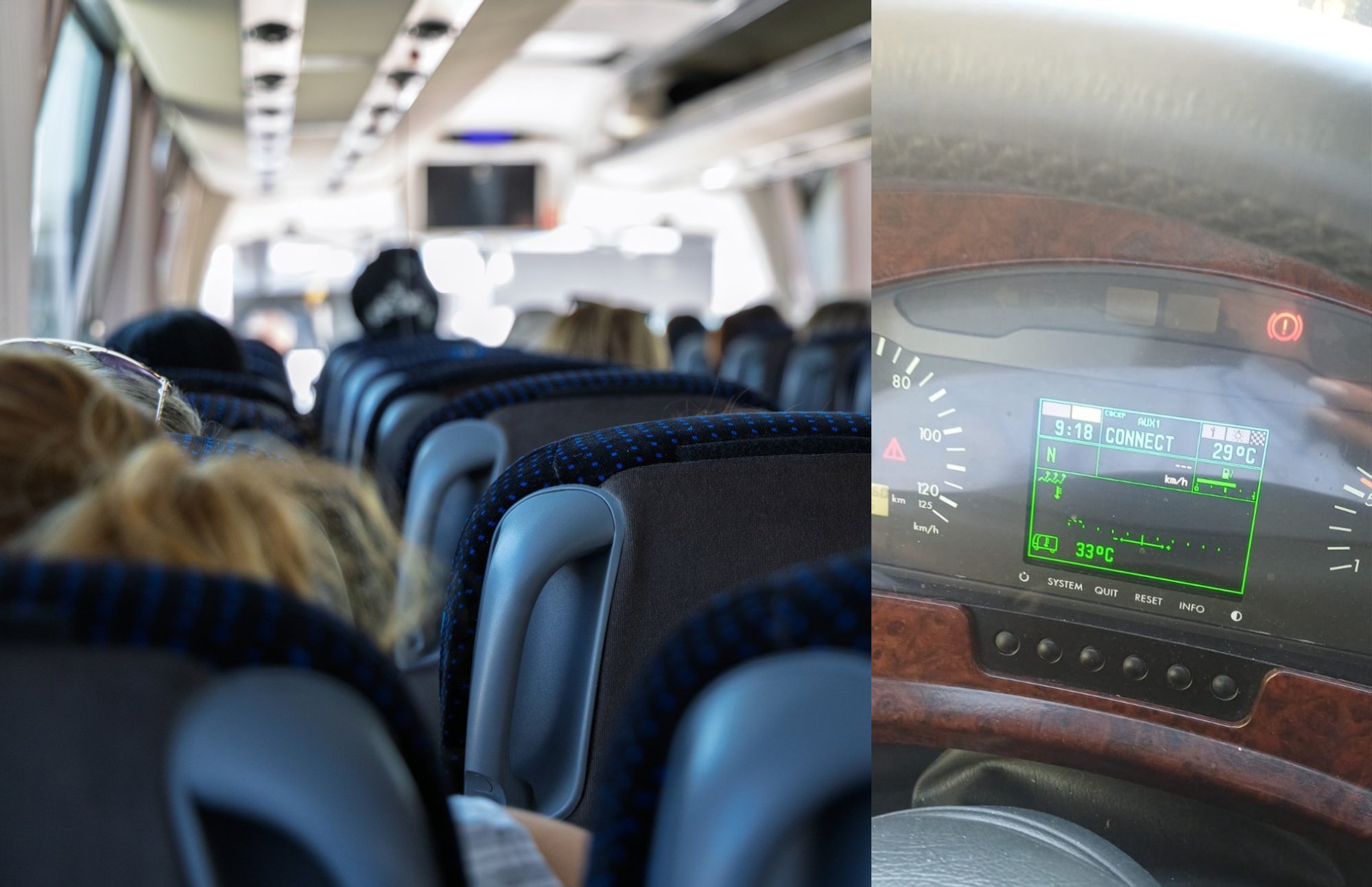 Lithuanians' return from Prague soured: passengers recount unbearable heat on bus