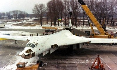 Tu-160 pjaustomas ? gabalus