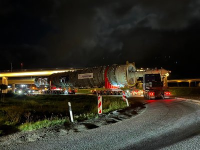 Vakuuminės kolonos gabenimas. 