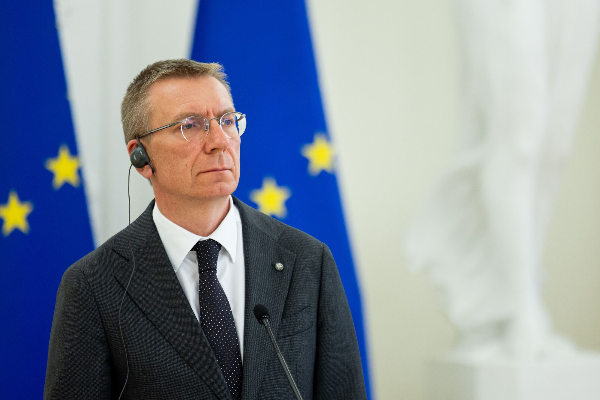 Latvian President: Situation on front lines has radically changed