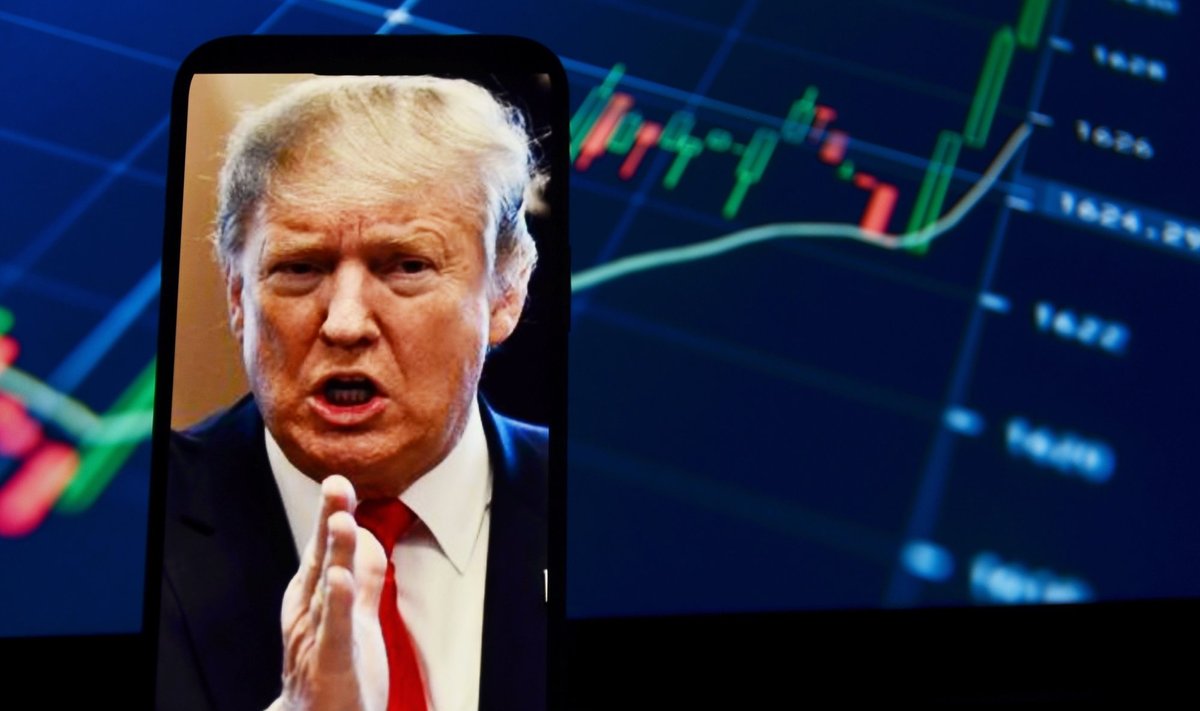 Trumpo muitai neigiamai paveikė akcijų rinkas