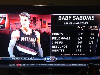 Meyersas Leonardas - Baby Sabonis (Stopkadras)