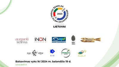 Prekių ženklo „Lietuvai“ nominacija