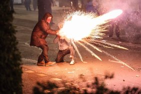 Protestai Sakartvele: žmonės nesiskirsto jau ketvirta diena, sulaikytųjų skaičius išaugo iki 200