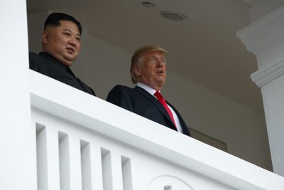 Donaldas Trumpas, Kim Jong Unas