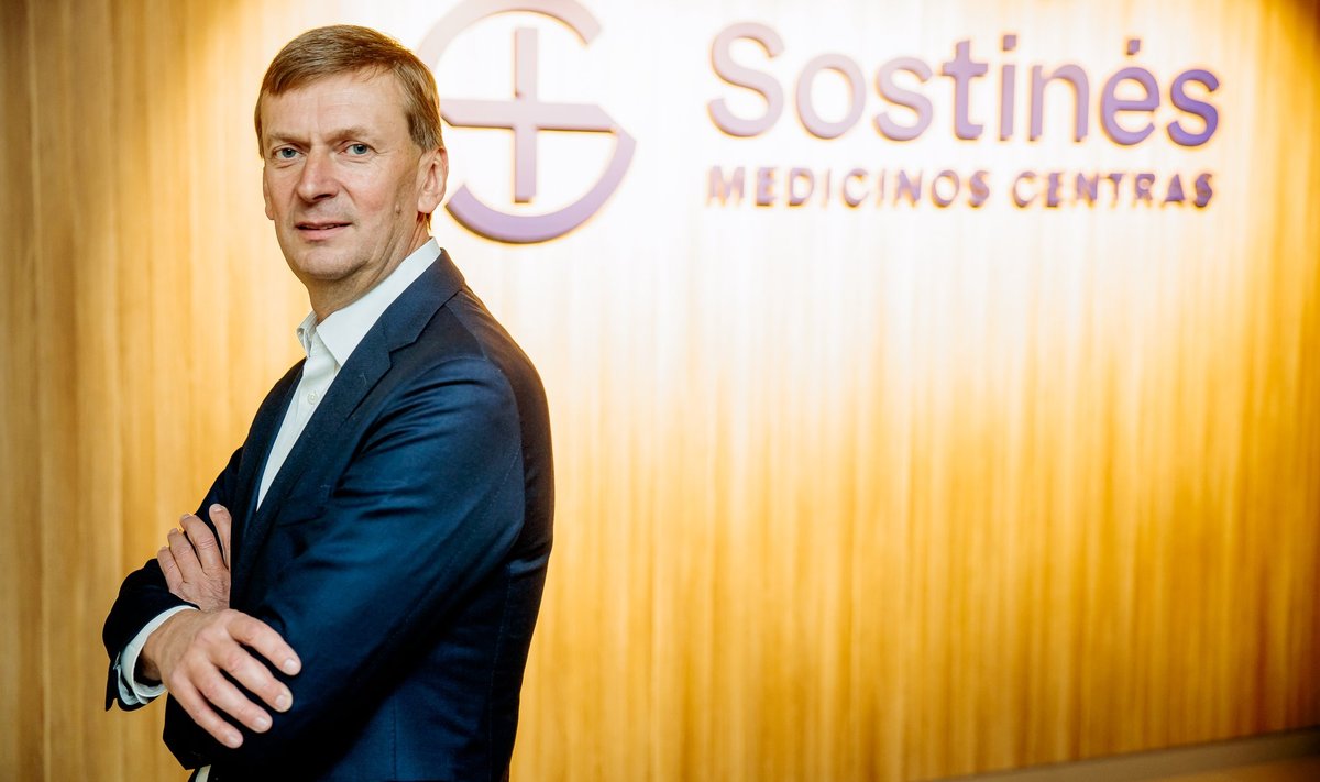 Sostinės medicinos centre verslininkas Dainius Dundulis