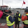 Lenkų ūkininkai blokuoja kelius