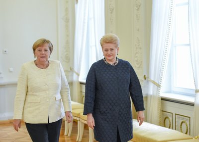 Angela Merkel ir Dalia Grybauskaitė