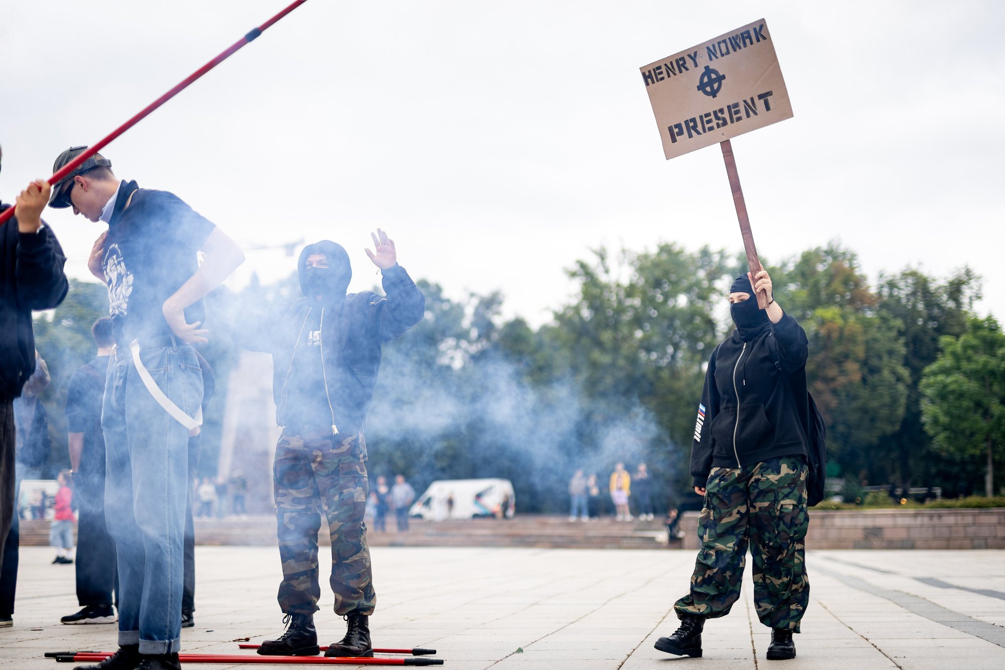 Vandalism mars anti-racism rally in Vilnius; two arrested