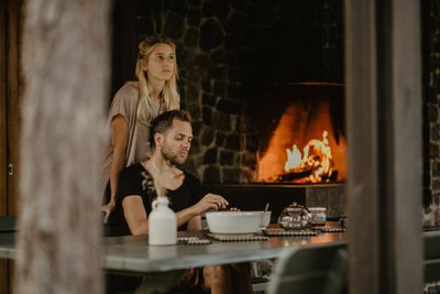 R. ir M. Jančiai pabėgo į kaimą / Gretos Juodžiukynaitės nuotr.