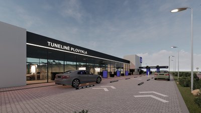 „Švaros brolių“ tunelinės plovyklos Gariūnuose vizualizacija