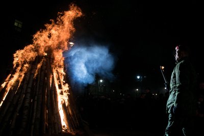 Saugokime laisvę. Sausio 13-os atminimo laužas