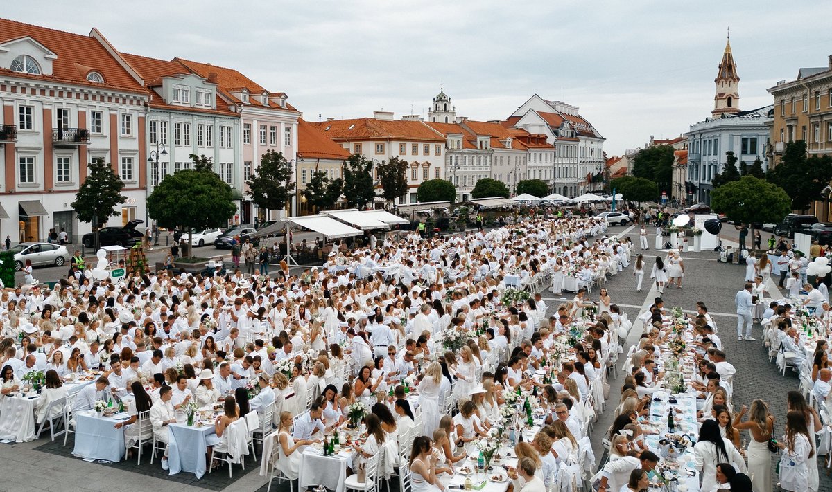 „Le Dîner en Blanc Vilnius“