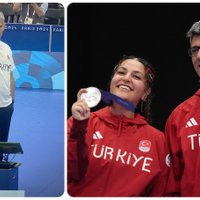 Sprogdina socialinius tinklus: Turkijos šaulys su ranka kišenėje iškovojo olimpinį sidabrą