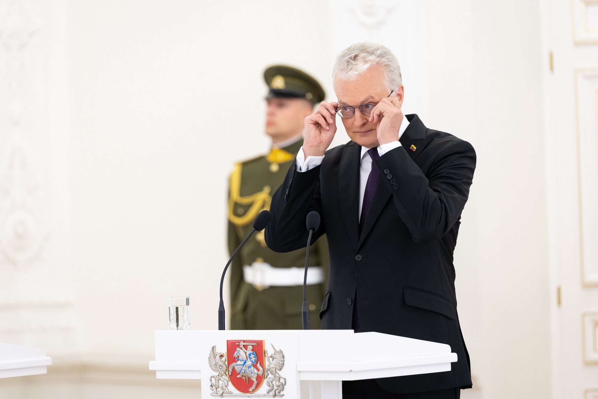 Lithuania’s president awaits answers over prime minister’s wife’s hiring