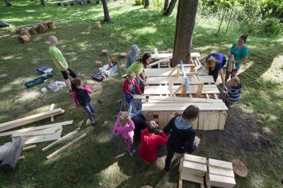 Keliaujančios architektūros dirbtuvės: Kvadratu