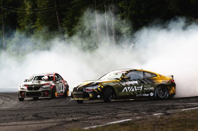 Pro ir Semi Pro lygų drifto čempionato akimirkos. J. Lengvino nuotr.