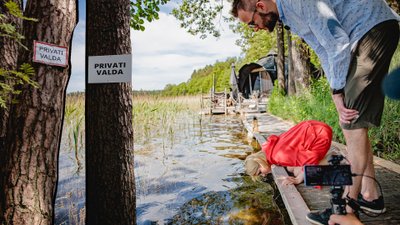 Kristina Pocytė-Medutė ir Tomas Janonis Molėtų rajone