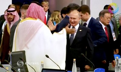 Mohammedas bin Salmanas, Vladimiras Putinas