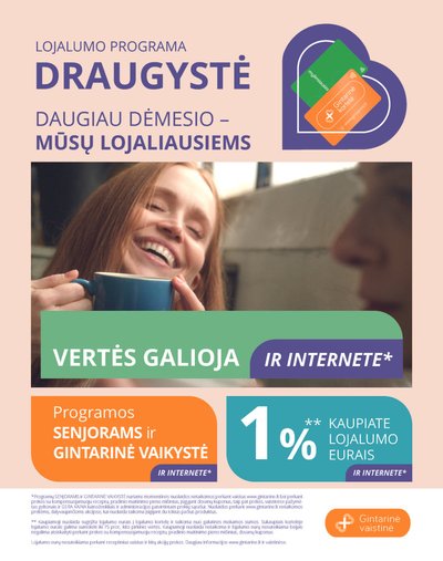 Lojalumo programa DRAUGYSTĖ