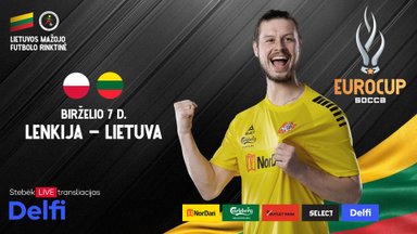 2025 m. Europos mažojo futbolo čempionato atkrintamosios rungtynės: Lietuva - Lenkija