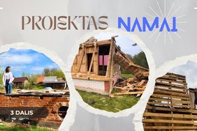 Projektas: namai. 1300 eurų už griovimo darbus ir kaip gauti leidimą vandens gręžiniui?