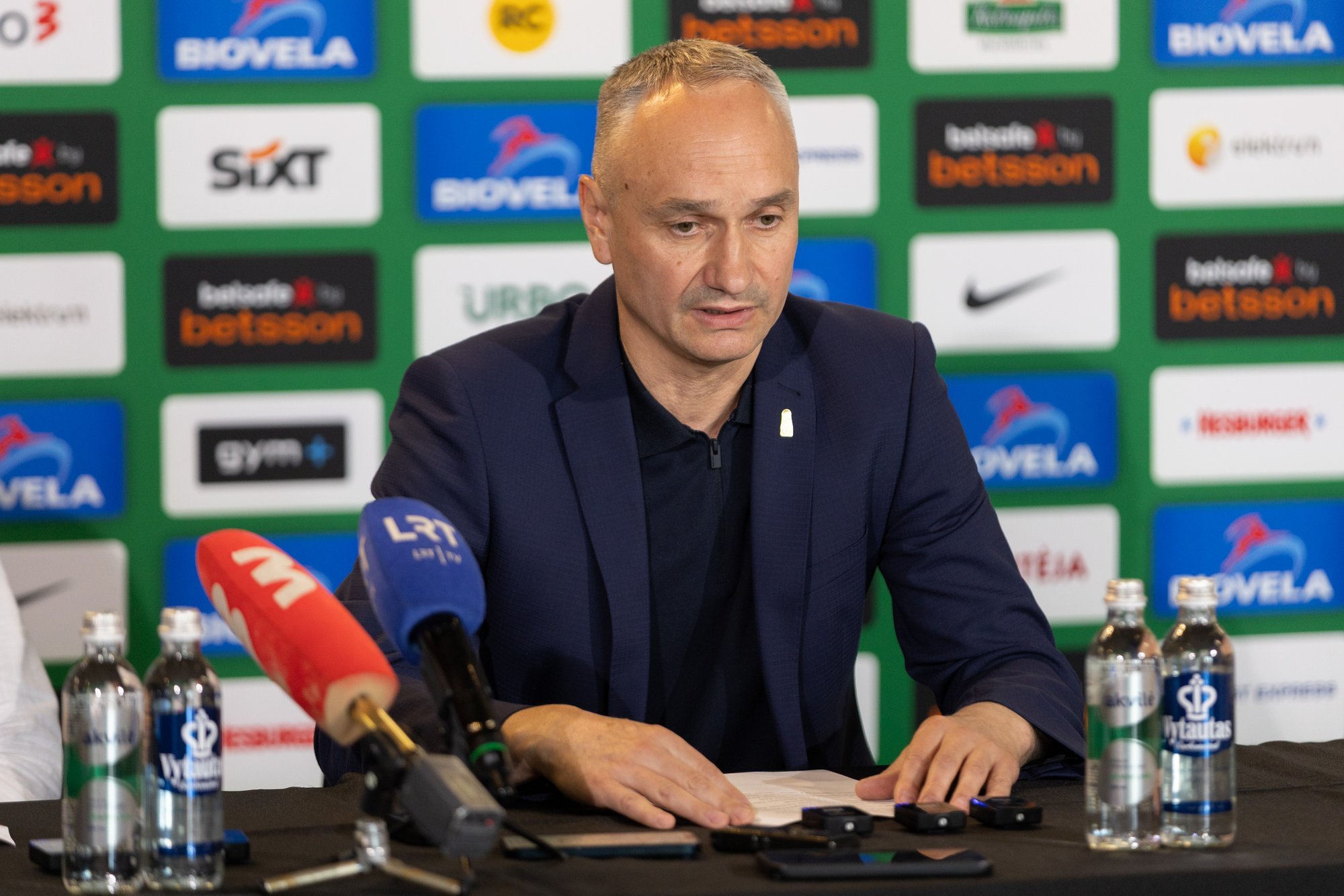 Lithuanian basketball president on Kurtinaitis's future and national team roster