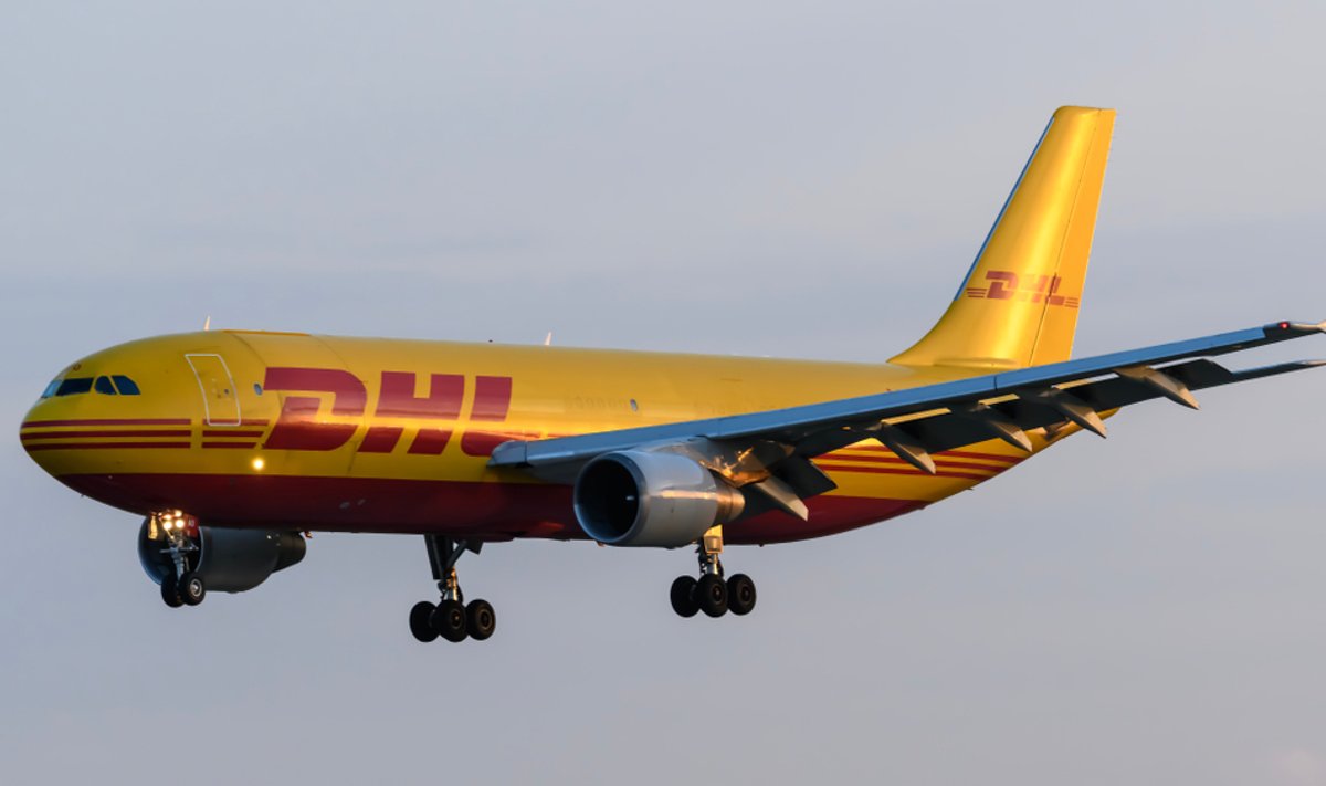 DHL lėktuvas Airbus 330