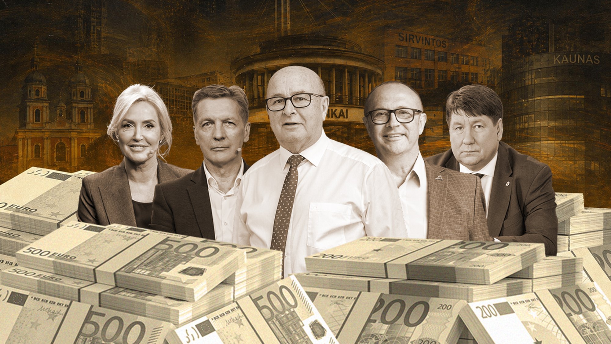 Lithuanian Mayors Hold Significant Cash Reserves, Exceeding Some Parliament Members