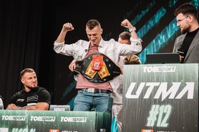 „UTMA 12“: Maslobojevo figūra spartiečių kovoje dėl diržo, kaltinimai ir dar vienas Dirksčio pasirodymas