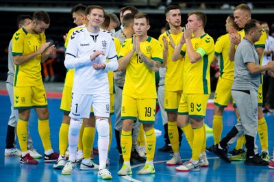 Lietuvos salės futbolo rinktinė (Foto: LFF)