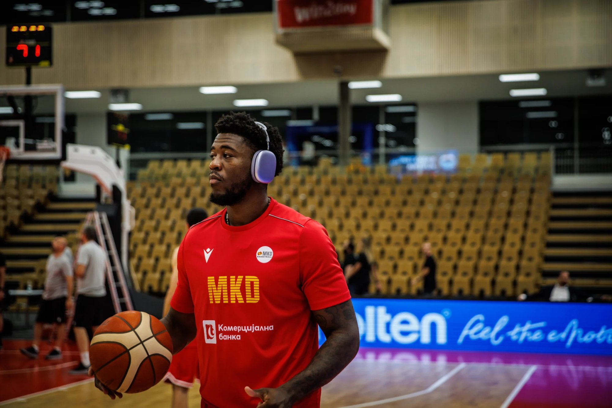 Wright makes strong North Macedonia debut as Vezenkov proves unstoppable