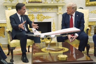 Markas Rutte ir Donaldas Trumpas