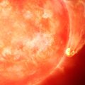 Teleskopu užfiksavo, kaip mūsų galaktikoje žvaigždė prarijo aplink ją skriejusią planetą 