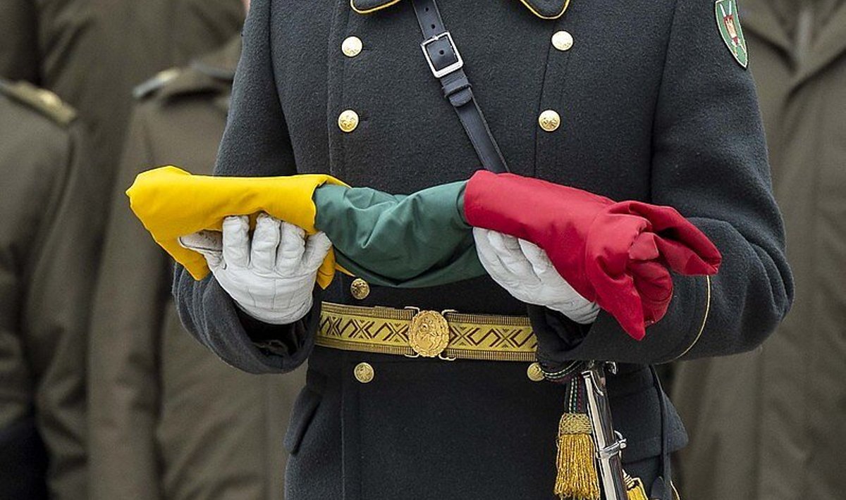 Gedimino pilies bokšto vėliavos keitimo ceremonija