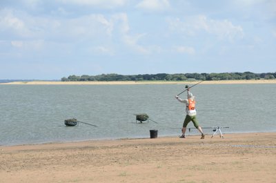 Akimirka iš Pasaulio karpių žūklės čempionato PAR