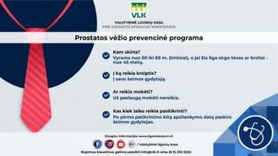 Prostatos vėžio prevencinė programa