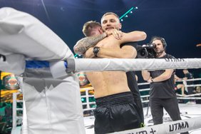 „UTMA 12“: čempioniškoje spartiečių akistatoje – Avlasevičiaus pergalė techniniu nokautu