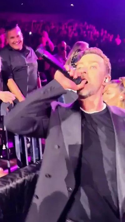 Justinas Timberlake'as koncerte prieš sulaikymą