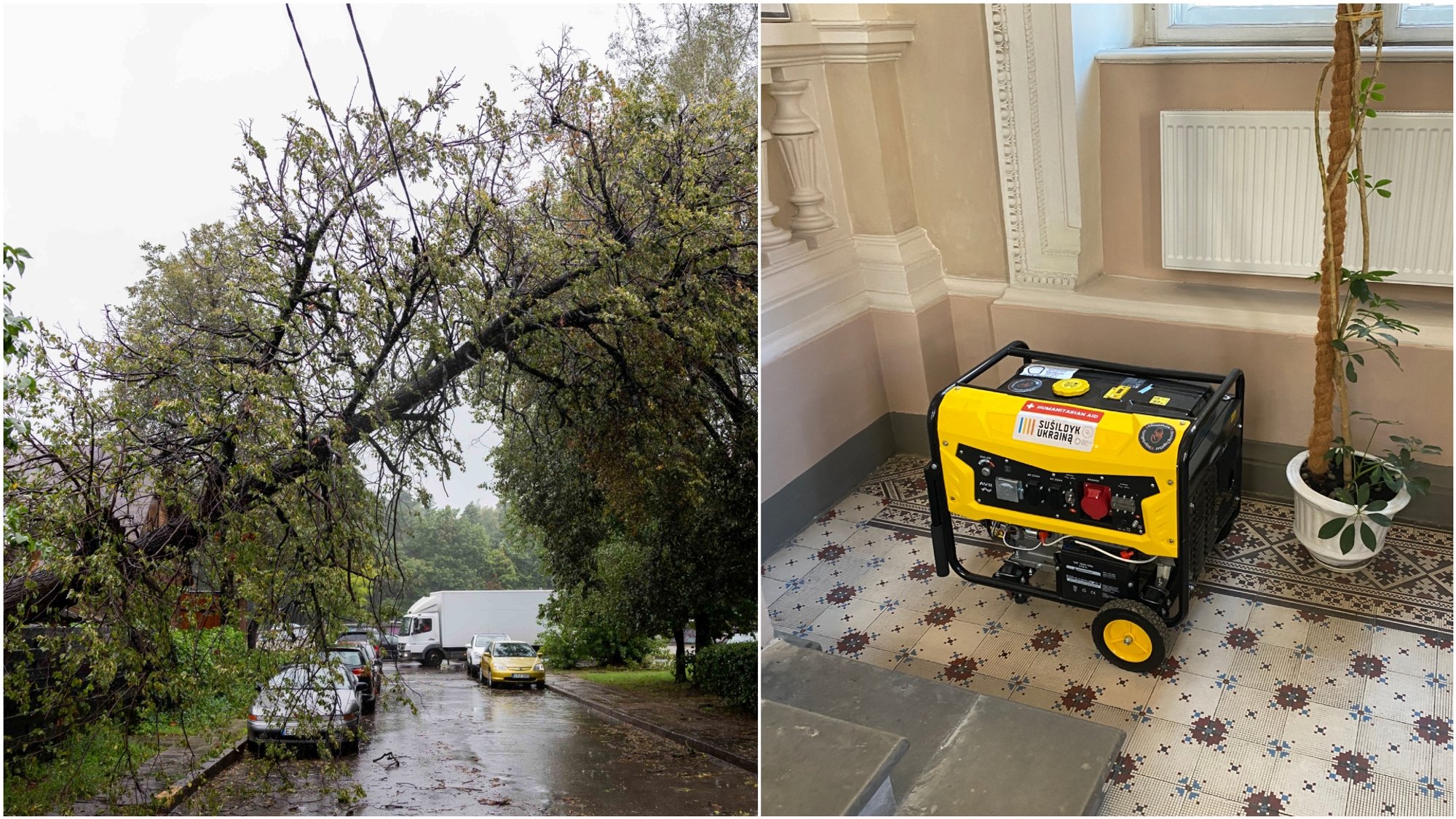 Lithuania Opens Reserve Generators for Residents Without Power After Storm