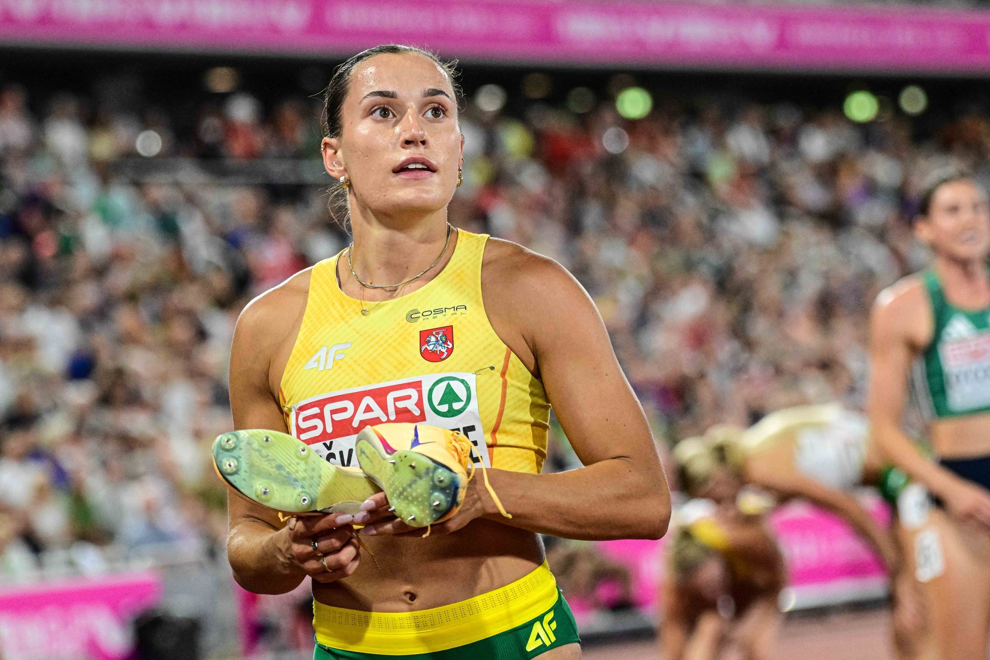 Heptathlete Juškevičiūtė among Europe's top ten