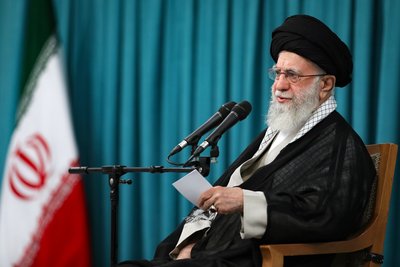 Irano aukščiausiasis lyderis ajatola Ali Khamenei