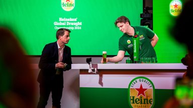 Lietuvis barmenas peln? sidabro medal? pasauliniame ?Heineken“ ?empionate