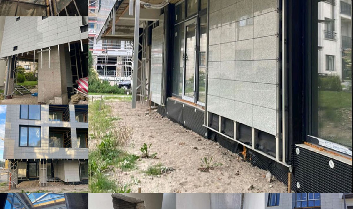 Taip atrodantis namas valstybės registrui pateiktas kaip baigtas statyti šimtu procentų
