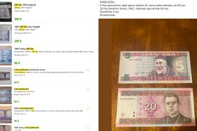 Turite kišenėje neiškeistų litų? Papasakojo, kaip iš vieno banknoto uždirbama ir virš 1 tūkst. eurų 