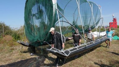 Naujas žvejybos įrankis (I.Labutytės-Atkočaitienės nuotr. / GLIS)