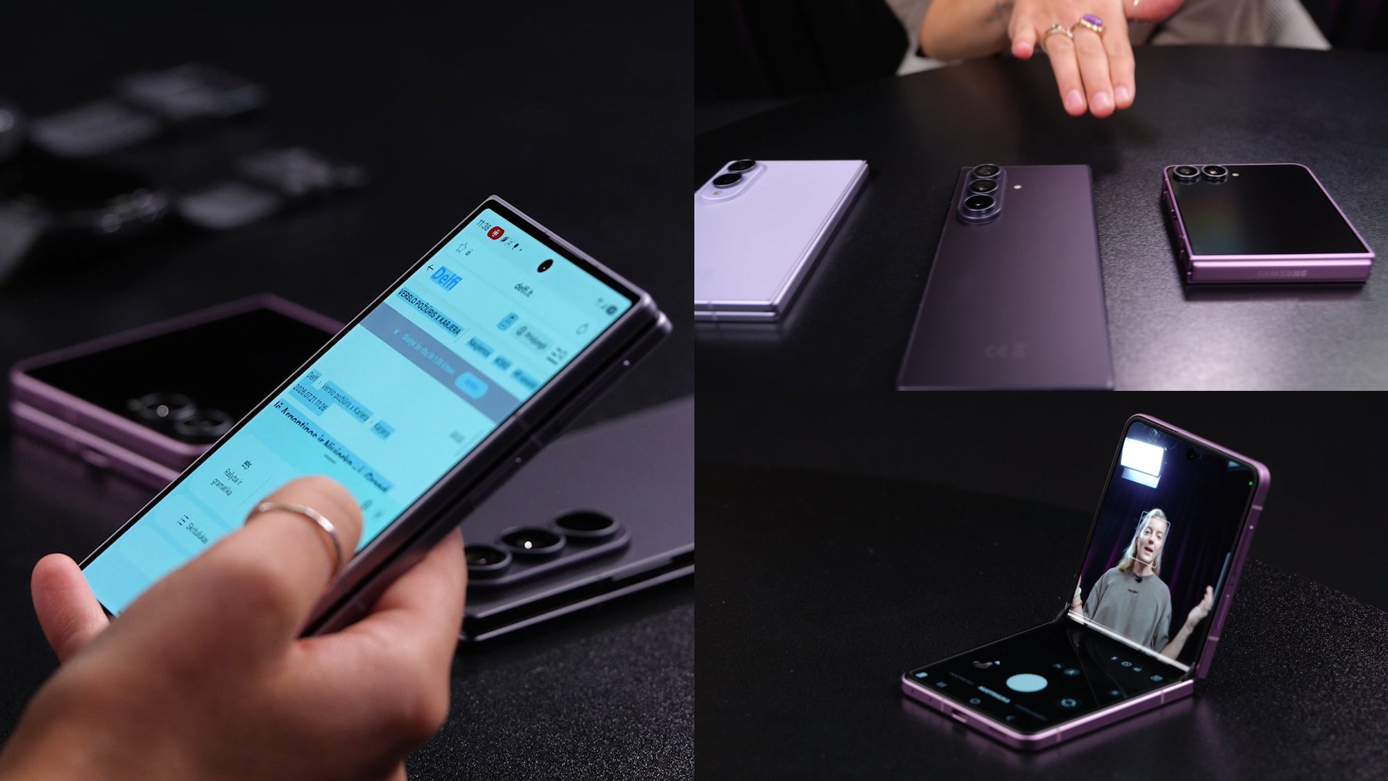 Samsung's latest devices: Foldable phones become even more convenient