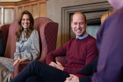 Kate Middleton ir princas Williamas